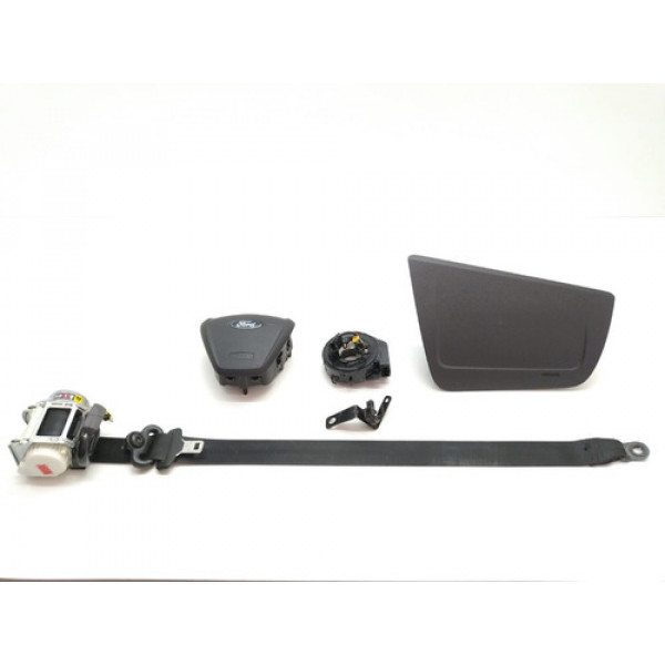 Kit Airbag Ford Ká 2014 15 16 17 18 19 Original Preto