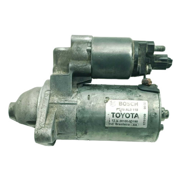Motor Partida Arranque Corolla 1.8 Automático 2010