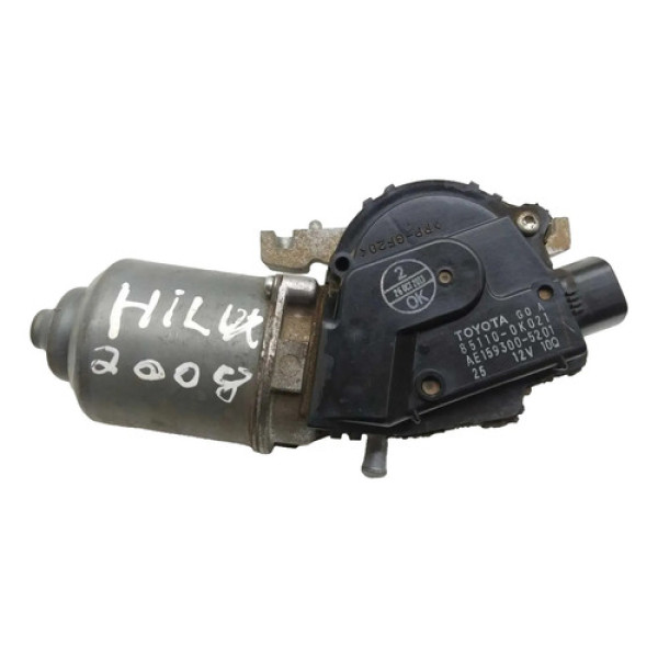 Motor Do Limpador Parabrisa Toyota Hilux 2008