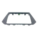 Moldura Central Rádio Volkswagen Saveiro 2022 Preto