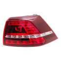 Lanterna Traseira Direita Vw Golf Tsi Led 2014 15 Original Direito/passageiro Vermelho