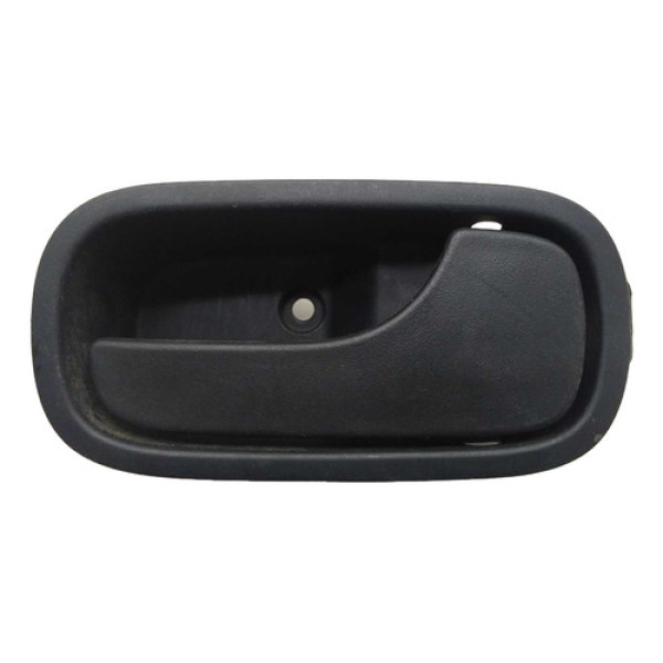 Maçaneta Interna Traseira Direita Fiat Uno Vivace 2016 Preto Traseira