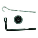 Kit Macaco Chave Roda Chevrolet Prisma 2014