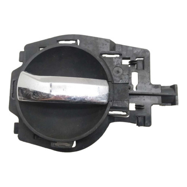 Maçaneta Interna Dianteira Direita Citroën C3 2010 Prateado Dianteira