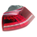 Lanterna Traseira Direita Vw Golf Tsi Led 2014 15 Original Direito/passageiro Vermelho
