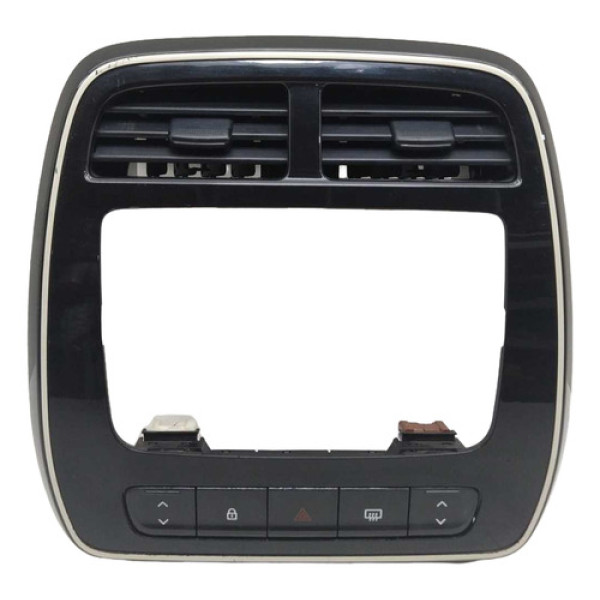 Moldura Painel Central Renault Kwid 2018 Com Botões