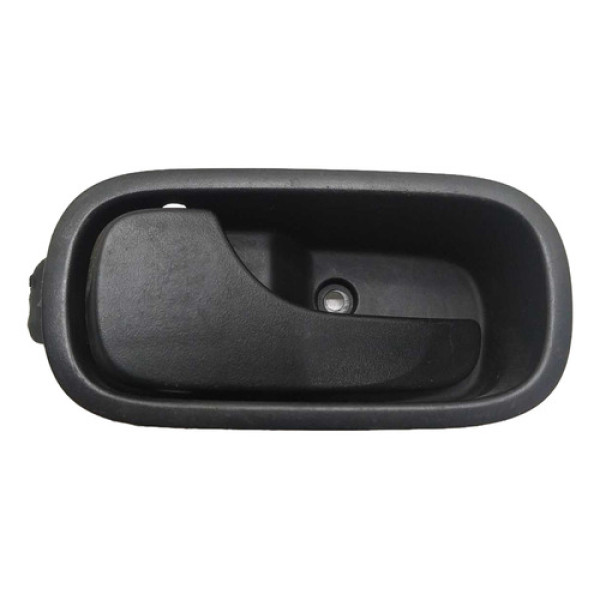 Maçaneta Interna Porta Traseira Esquerda Fiat Mobi 2016 Preto Traseira