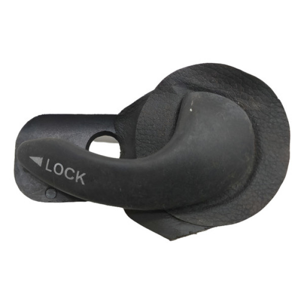 Maçaneta Interna Traseira Direita Fiat Palio 2005 Preto Traseira