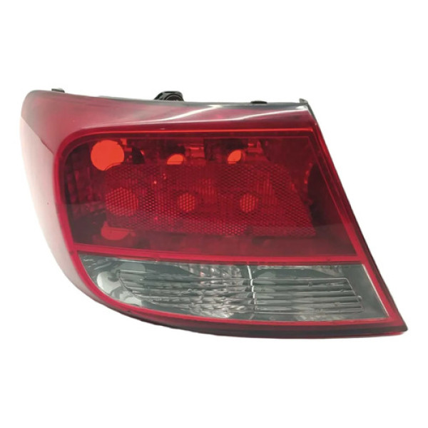 Lanterna Traseira Esquerda Volkswagen Gol G5 2009 Esquerdo/motorista Vermelho