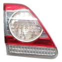 Lanterna Tampa Esquerda Toyota Corolla 2012 Esquerdo/motorista Vermelho