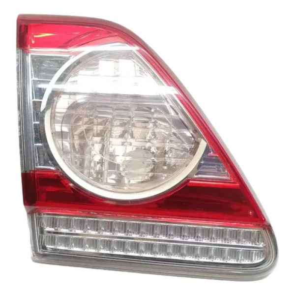 Lanterna Tampa Esquerda Toyota Corolla 2012 Esquerdo/motorista Vermelho