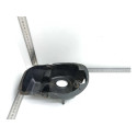Protetor Portinhola Honda Civic Lxr 2014 (detalhe) Preto 2014