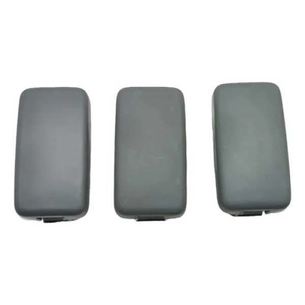 Botão Tampa Falsa Painel Toyota Hilux 2014 Cinza