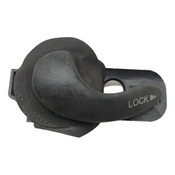 Maçaneta Interna Traseira Direita Fiat Palio 2005 Preto Dianteira