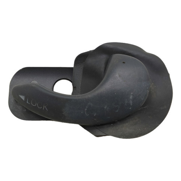 Maçaneta Interna Dianteira Direita Fiat Palio 2005 Preto Dianteira