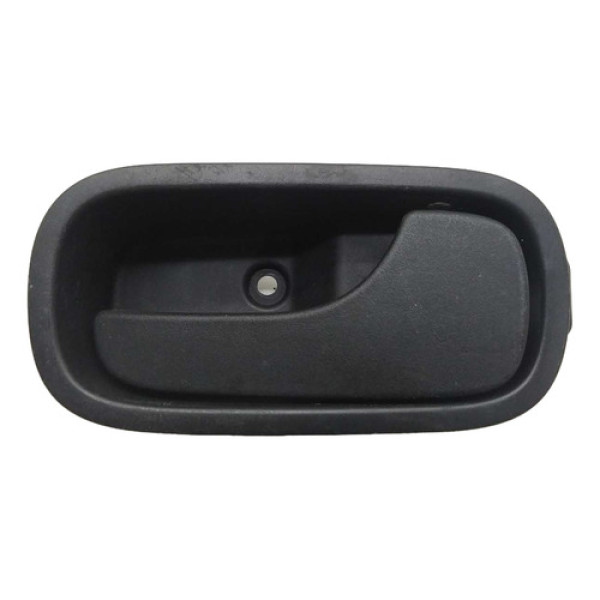 Maçaneta Interna Porta Traseira Direita Fiat Mobi 2016 Preto Traseira