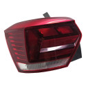 Lanterna Traseira Esquerda Volkswagen Polo 2020 Esquerdo/motorista Vermelho