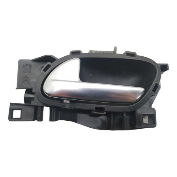 Macaneta Interna Traseira Esquerda Citroën C4 Lounge 2018 Prateado Dianteira