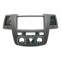 Moldura Central Painel Com Difusor Toyota Hilux 2010