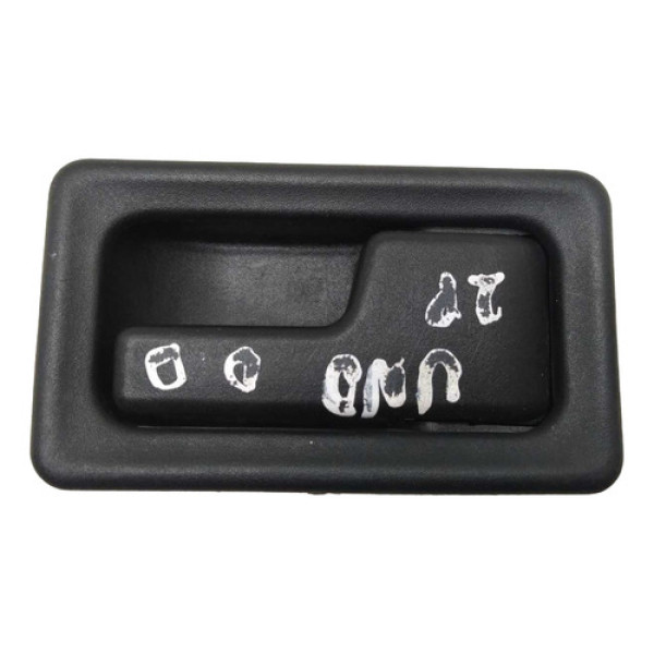 Maçaneta Interna Dianteira Direita Fiat Uno Mille 2001 Preto Dianteira