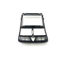 Moldura Central Painel Peugeot 307 2010 Cinza