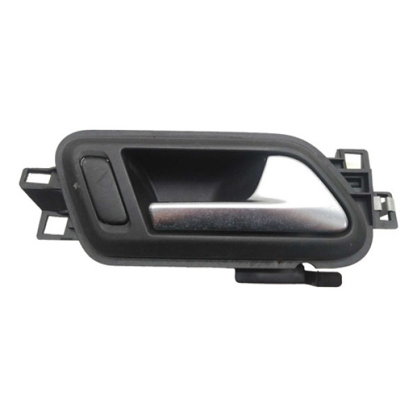 Maçaneta Interna Porta Dianteira Direita Vw Amarok 2015 Prateado Dianteira