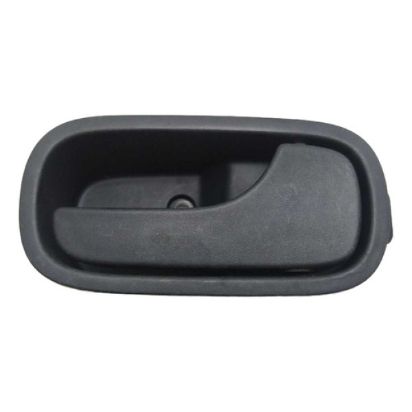 Maçaneta Interna Porta Dianteira Direita Fiat Mobi 2016 Preto Dianteira