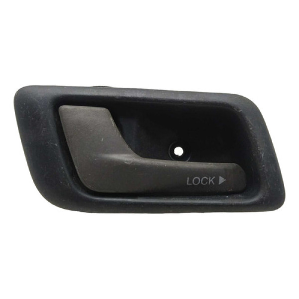 Macaneta Interna Dianteira Esquerda Fiat Palio 2010 Cinza-escuro Dianteira