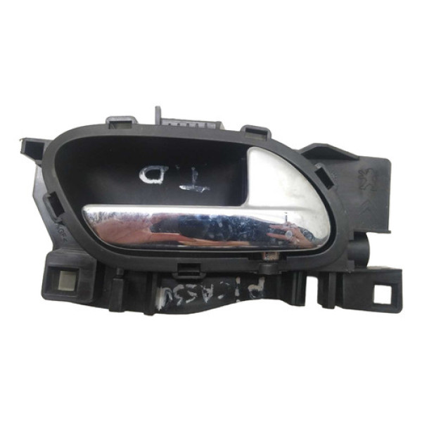 Maçaneta Interna Traseira Direita Picasso 2013 Prateado Traseira