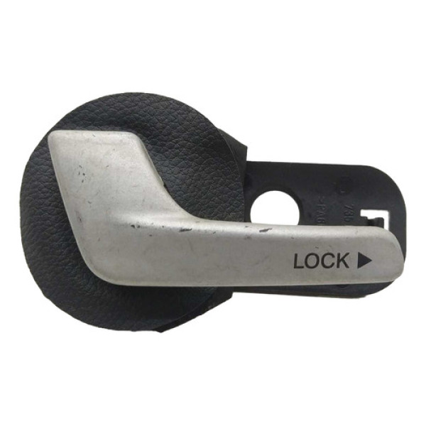 Macaneta Interna Dianteira Esquerda Fiat Palio 2010 Cinza Dianteira