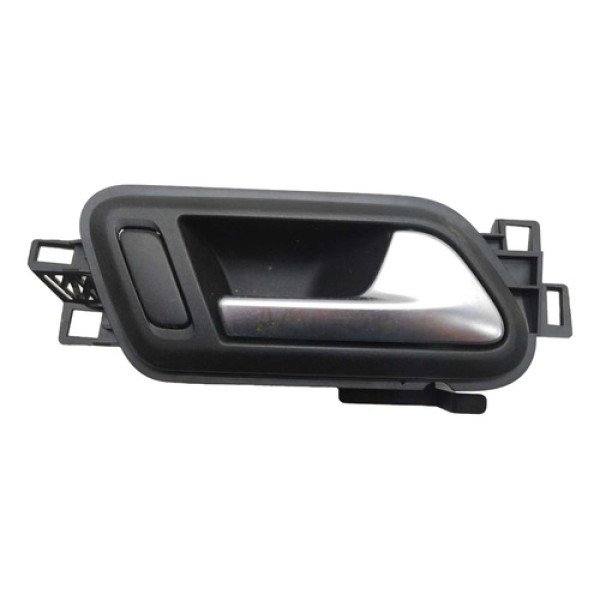 Maçaneta Interna Dianteira Direita Vw Amarok 2014 Prateado Dianteira