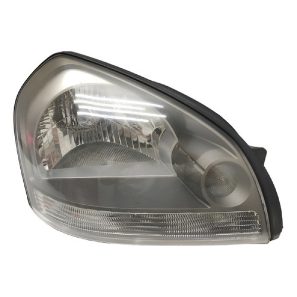 Farol Direito Máscara Negra Hyundai Tucson 2006 A 2016