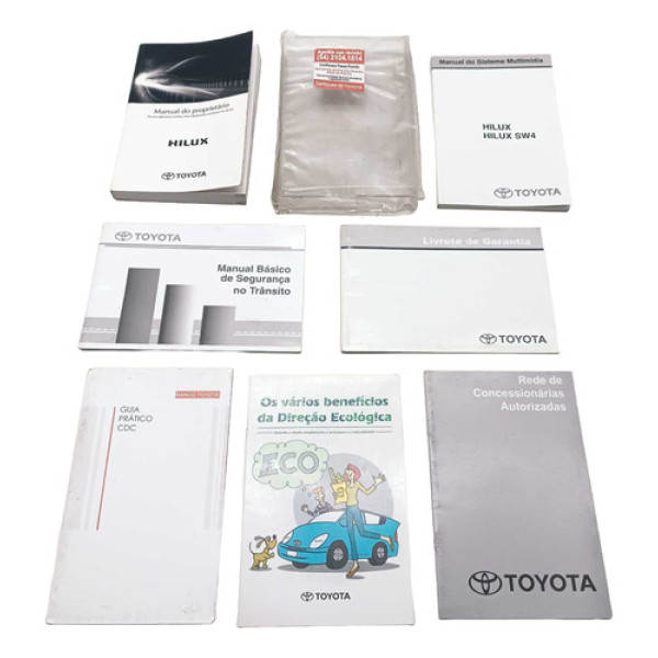 Manual Proprietário Toyota Hilux 2014