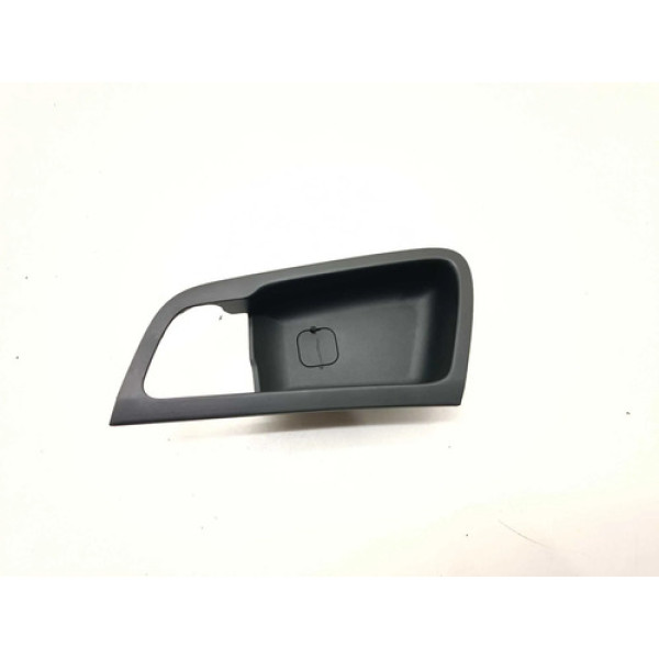 Moldura Maçaneta Interna Traseira Esquerda Hyundai I30 2010 Preto Traseira