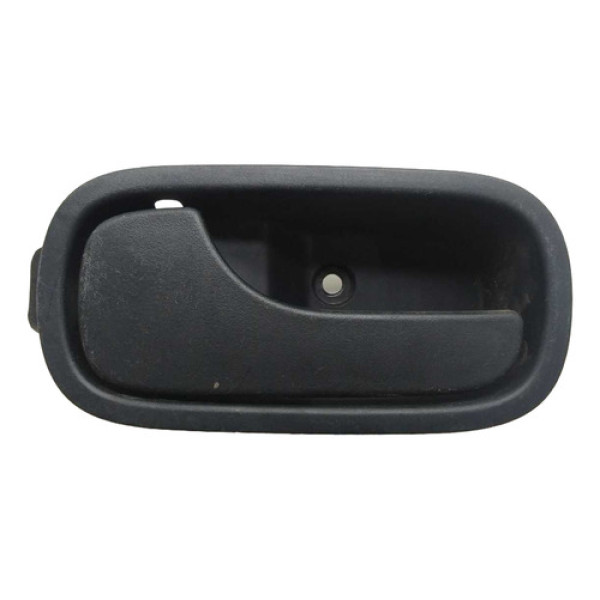 Maçaneta Interna Porta Dianteira Esquerda Fiat Mobi 2016 Preto Dianteira