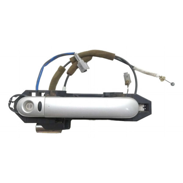 Maçaneta Externa Dianteira Esquerda Nissan Livina 2011 Cinza Dianteira