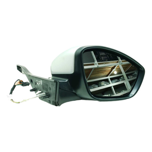 Retrovisor Elétrico Lado Direito Peugeot 208 2018