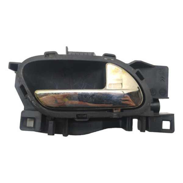 Maçaneta Interna Dianteira Direita Citroen C3 2011 Prateado Dianteira