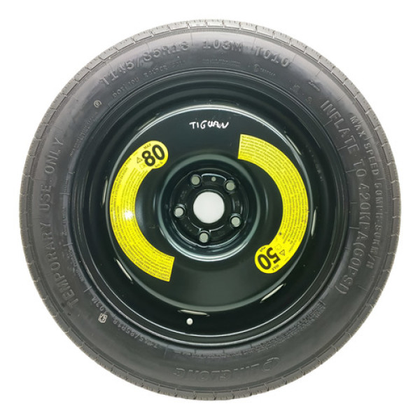 Roda Estepe Volkswagen Tiguan R-line 350 2020 145/80 R18