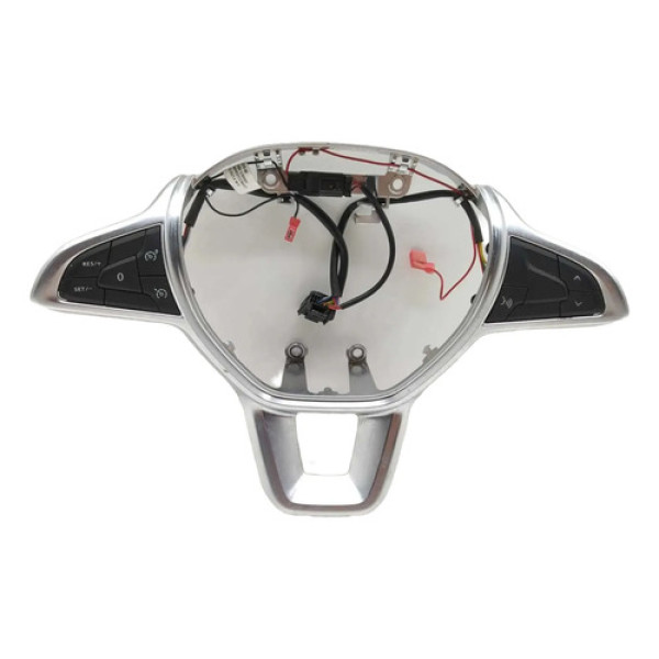 Moldura Comando Volante C/botão Renault Duster 2021