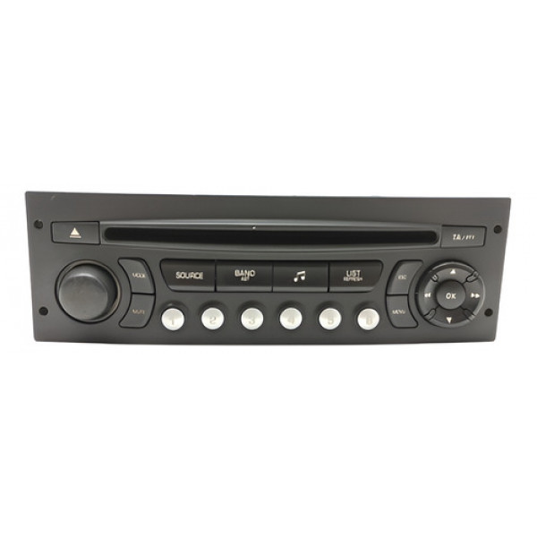 Rádio Aparelho Som Citroen C4 2008 2009 2010 2011 2012 2013