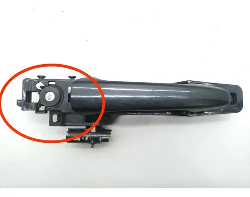 Maçaneta Externa Dianteira Esquerda Ford Fusion 2010 Detalhe Preto