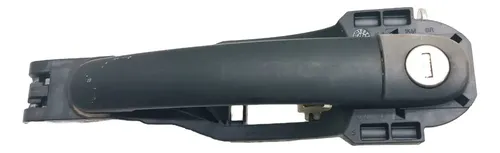 Maçaneta Externa Porta Dianteira Esquerda Vw Saveiro 2022 Preto Dianteira