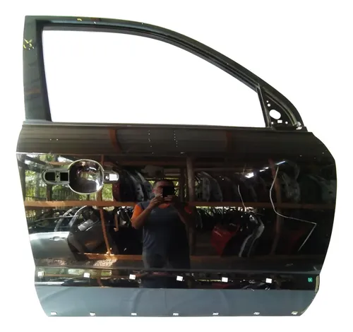 Porta Dianteira Direita Hyundai Tucson 2006 2015 Original Dianteira Direita Preto