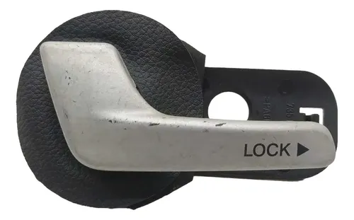 Macaneta Interna Dianteira Esquerda Fiat Palio 2010 Cinza Dianteira